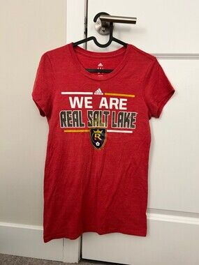 Adidas Real Salt Lake T-Shirt Women's Size Medium Short Sleeve